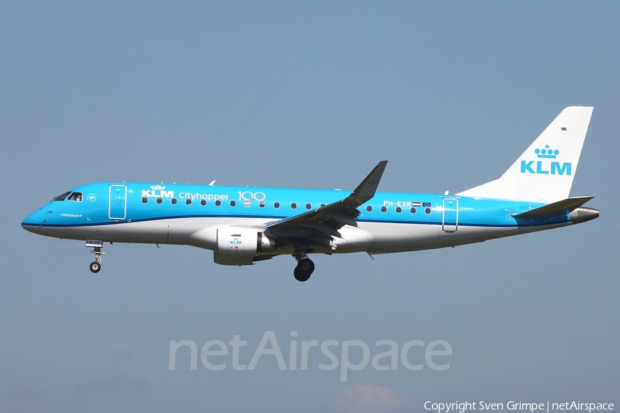 KLM Cityhopper Embraer ERJ-175STD (ERJ-170-200STD) (PH-EXR) | Photo 341982