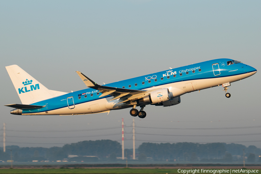 KLM Cityhopper Embraer ERJ-175STD (ERJ-170-200STD) (PH-EXR) | Photo 424861