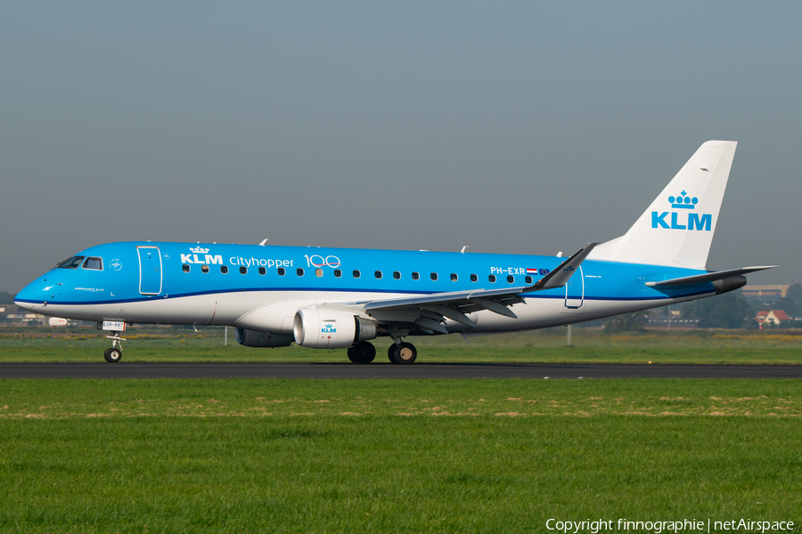 KLM Cityhopper Embraer ERJ-175STD (ERJ-170-200STD) (PH-EXR) | Photo 424911