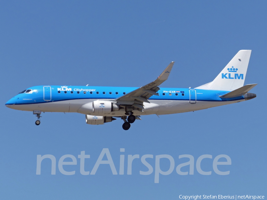 KLM Cityhopper Embraer ERJ-175STD (ERJ-170-200STD) (PH-EXR) | Photo 516831