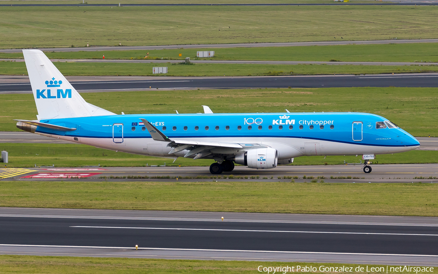 KLM Cityhopper Embraer ERJ-175STD (ERJ-170-200STD) (PH-EXS) | Photo 348457