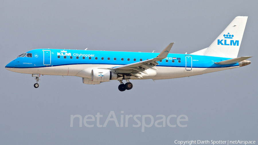 KLM Cityhopper Embraer ERJ-175STD (ERJ-170-200STD) (PH-EXS) | Photo 362324