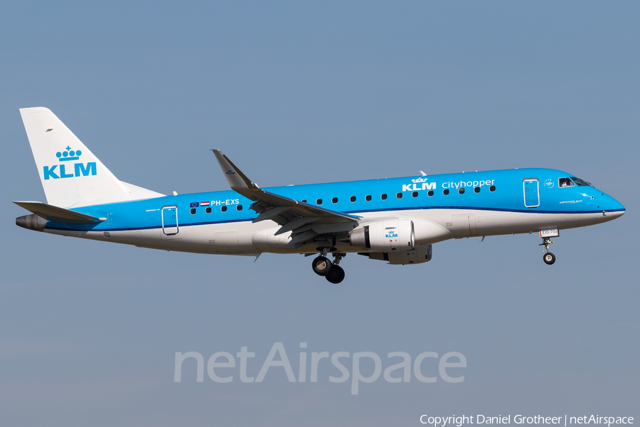 KLM Cityhopper Embraer ERJ-175STD (ERJ-170-200STD) (PH-EXS) | Photo 238232