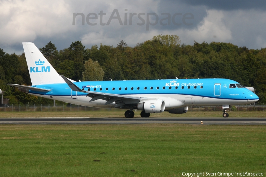 KLM Cityhopper Embraer ERJ-175STD (ERJ-170-200STD) (PH-EXS) | Photo 529121