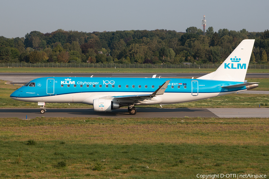 KLM Cityhopper Embraer ERJ-175STD (ERJ-170-200STD) (PH-EXT) | Photo 344823