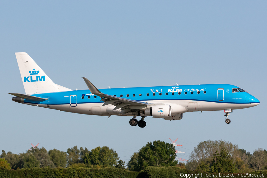 KLM Cityhopper Embraer ERJ-175STD (ERJ-170-200STD) (PH-EXT) | Photo 412614