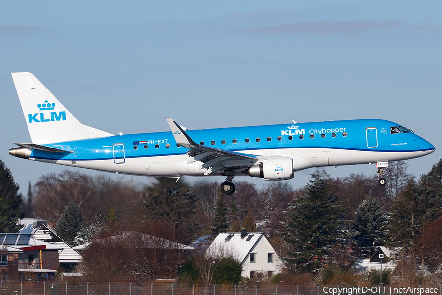 KLM Cityhopper Embraer ERJ-175STD (ERJ-170-200STD) (PH-EXT) | Photo 426668