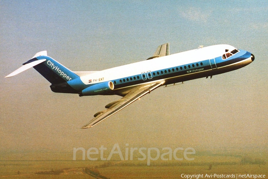 NLM Cityhopper Fokker F28-4000 Fellowship (PH-EXT) | Photo 70173