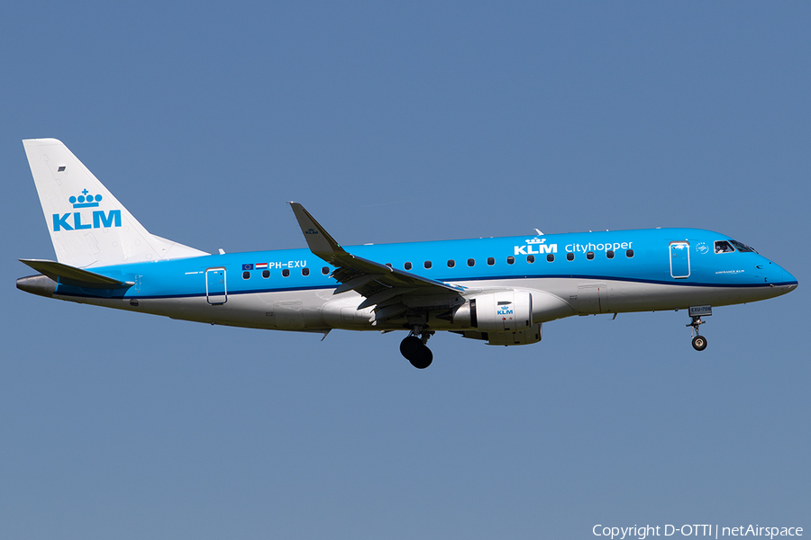 KLM Cityhopper Embraer ERJ-175STD (ERJ-170-200STD) (PH-EXU) | Photo 243089