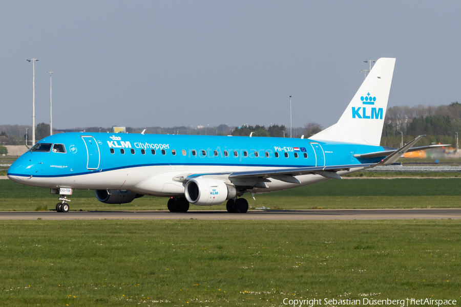 KLM Cityhopper Embraer ERJ-175STD (ERJ-170-200STD) (PH-EXU) | Photo 317760