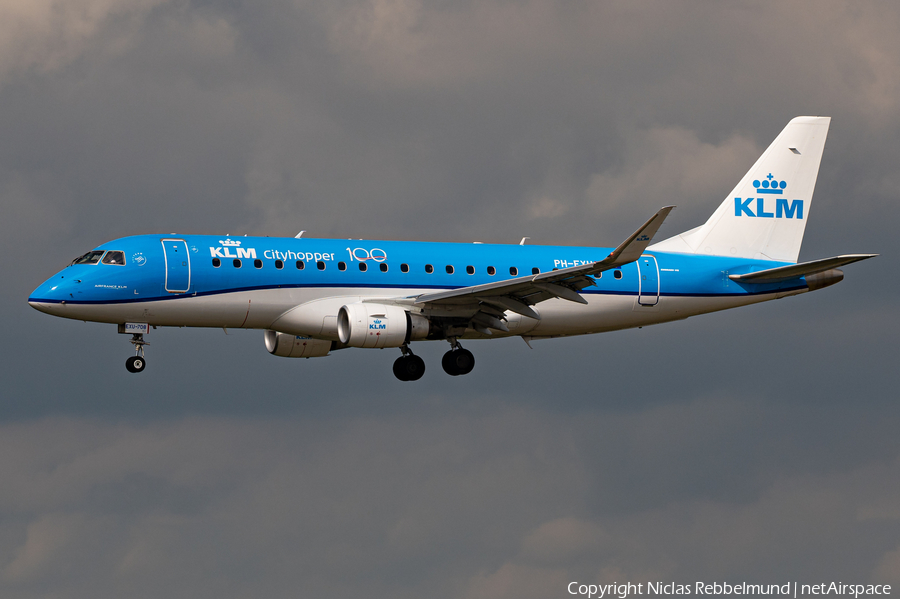 KLM Cityhopper Embraer ERJ-175STD (ERJ-170-200STD) (PH-EXU) | Photo 402045