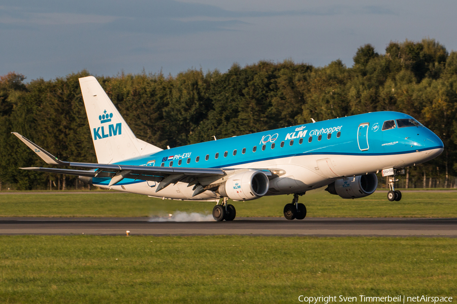 KLM Cityhopper Embraer ERJ-175STD (ERJ-170-200STD) (PH-EXU) | Photo 404467