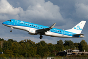 KLM Cityhopper Embraer ERJ-175STD (ERJ-170-200STD) (PH-EXU) at  Hamburg - Fuhlsbuettel (Helmut Schmidt), Germany