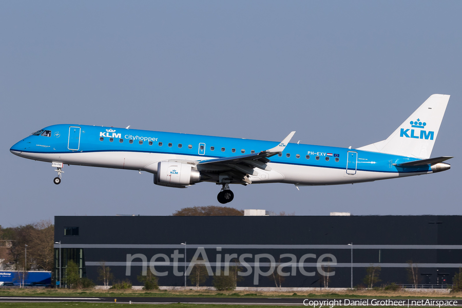 KLM Cityhopper Embraer ERJ-190STD (ERJ-190-100STD) (PH-EXV) | Photo 331362