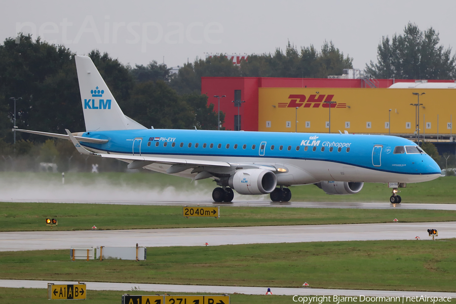 KLM Cityhopper Embraer ERJ-190STD (ERJ-190-100STD) (PH-EXV) | Photo 477779