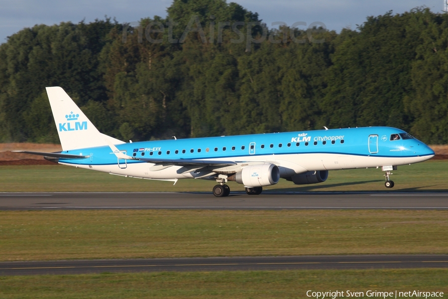 KLM Cityhopper Embraer ERJ-190STD (ERJ-190-100STD) (PH-EXV) | Photo 518911