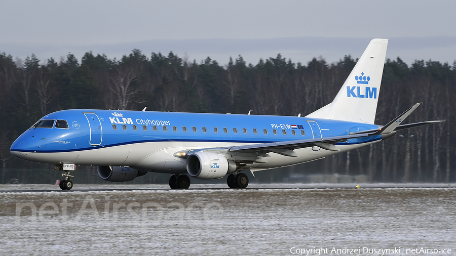KLM Cityhopper Embraer ERJ-175STD (ERJ-170-200STD) (PH-EXW) | Photo 490421
