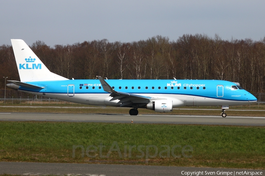 KLM Cityhopper Embraer ERJ-175STD (ERJ-170-200STD) (PH-EXW) | Photo 503606