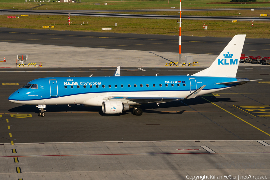 KLM Cityhopper Embraer ERJ-175STD (ERJ-170-200STD) (PH-EXW) | Photo 522166