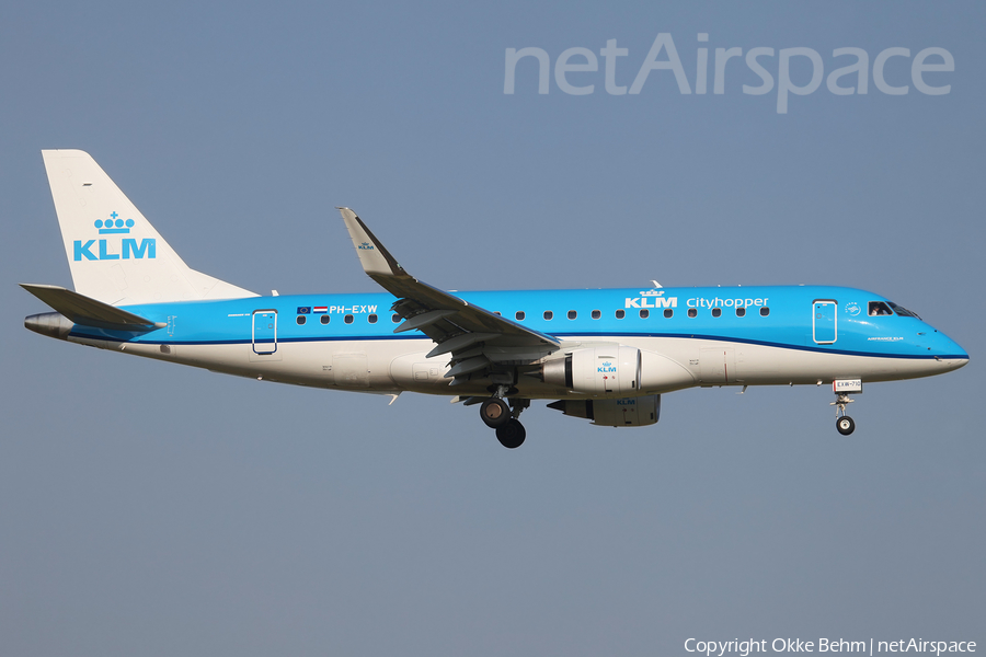 KLM Cityhopper Embraer ERJ-175STD (ERJ-170-200STD) (PH-EXW) | Photo 246041