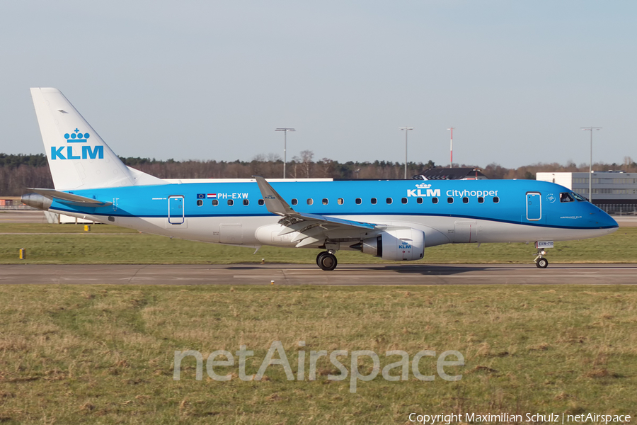 KLM Cityhopper Embraer ERJ-175STD (ERJ-170-200STD) (PH-EXW) | Photo 247188