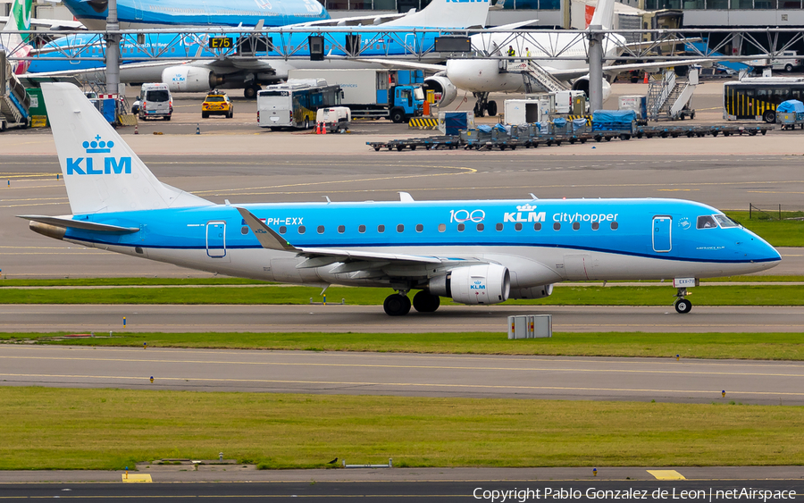 KLM Cityhopper Embraer ERJ-175STD (ERJ-170-200STD) (PH-EXX) | Photo 348529