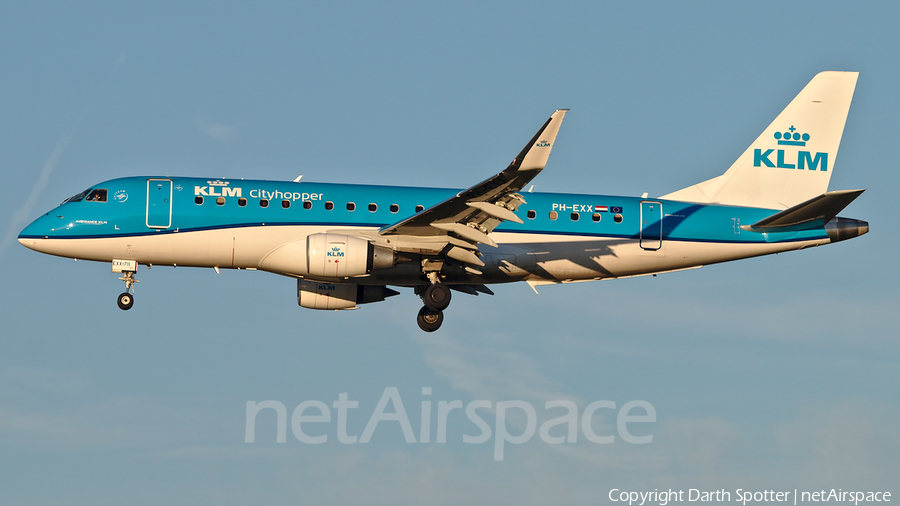 KLM Cityhopper Embraer ERJ-175STD (ERJ-170-200STD) (PH-EXX) | Photo 359056