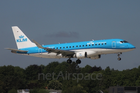 KLM Cityhopper Embraer ERJ-175STD (ERJ-170-200STD) (PH-EXX) at  Hamburg - Fuhlsbuettel (Helmut Schmidt), Germany