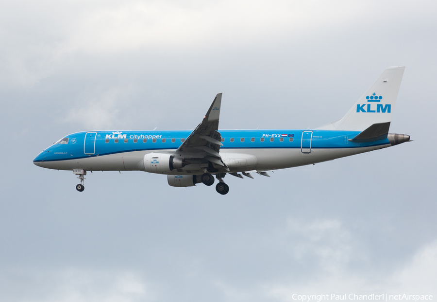 KLM Cityhopper Embraer ERJ-175STD (ERJ-170-200STD) (PH-EXX) | Photo 502744