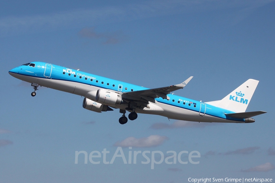 KLM Cityhopper Embraer ERJ-190STD (ERJ-190-100STD) (PH-EXY) | Photo 251320