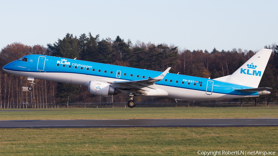 KLM Cityhopper Embraer ERJ-190STD (ERJ-190-100STD) (PH-EXY) | Photo 591681