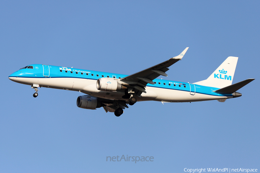 KLM Cityhopper Embraer ERJ-190STD (ERJ-190-100STD) (PH-EXY) | Photo 500727