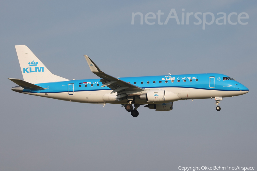 KLM Cityhopper Embraer ERJ-175STD (ERJ-170-200STD) (PH-EXZ) | Photo 246043