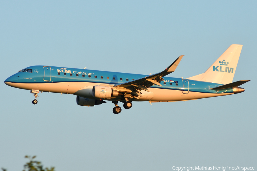 KLM Cityhopper Embraer ERJ-175STD (ERJ-170-200STD) (PH-EXZ) | Photo 589065
