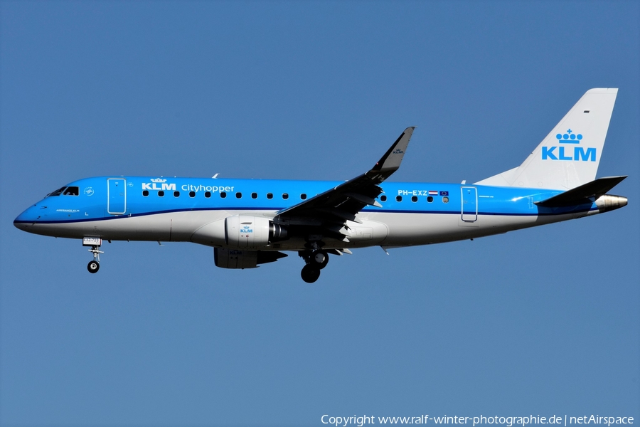 KLM Cityhopper Embraer ERJ-175STD (ERJ-170-200STD) (PH-EXZ) | Photo 507214