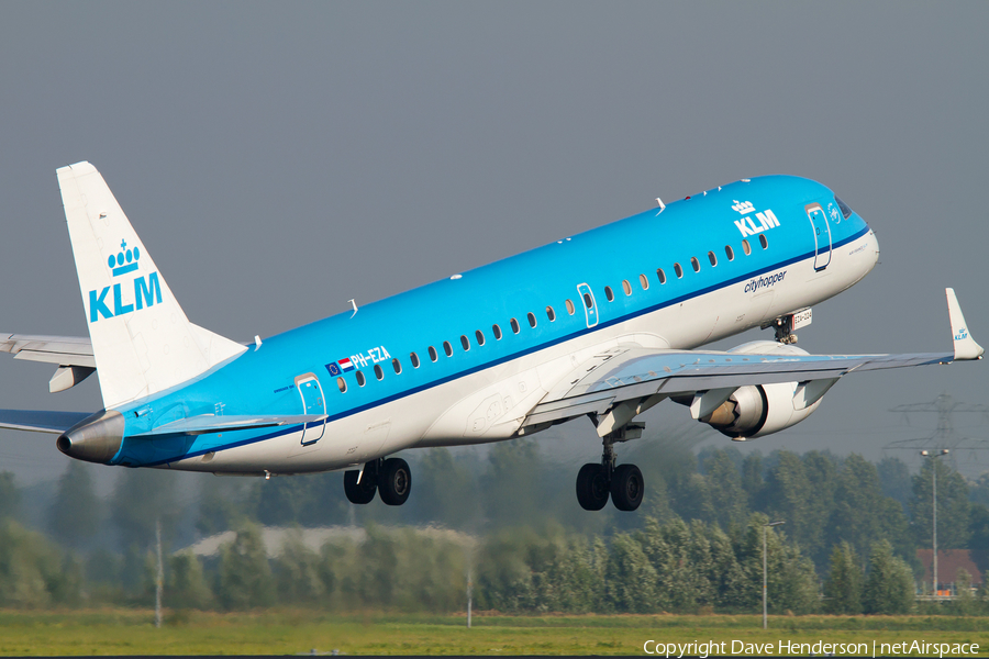 KLM Cityhopper Embraer ERJ-190LR (ERJ-190-100LR) (PH-EZA) | Photo 11499