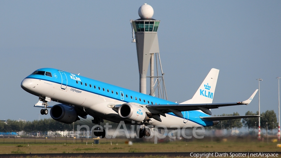 KLM Cityhopper Embraer ERJ-190LR (ERJ-190-100LR) (PH-EZA) | Photo 211745