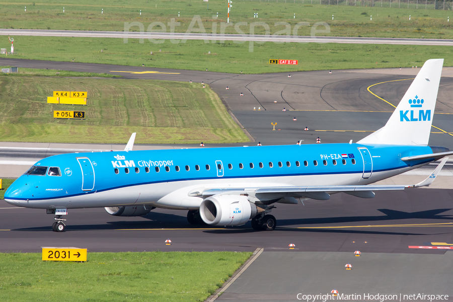 KLM Cityhopper Embraer ERJ-190LR (ERJ-190-100LR) (PH-EZA) | Photo 86788