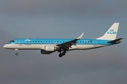 KLM Cityhopper Embraer ERJ-190LR (ERJ-190-100LR) (PH-EZA) at  Hamburg - Fuhlsbuettel (Helmut Schmidt), Germany