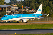 KLM Cityhopper Embraer ERJ-190LR (ERJ-190-100LR) (PH-EZA) at  Hamburg - Fuhlsbuettel (Helmut Schmidt), Germany