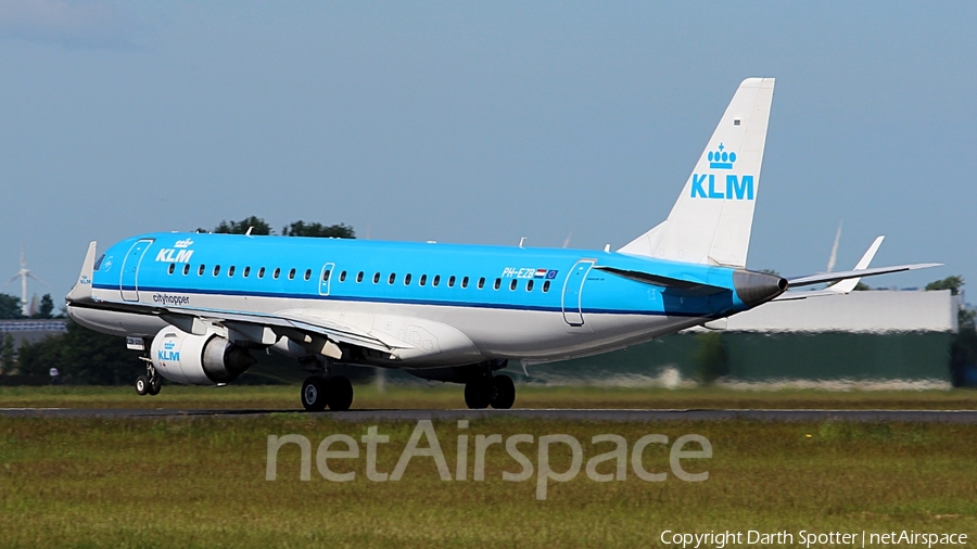 KLM Cityhopper Embraer ERJ-190LR (ERJ-190-100LR) (PH-EZB) | Photo 211746