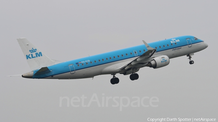 KLM Cityhopper Embraer ERJ-190LR (ERJ-190-100LR) (PH-EZB) | Photo 216575