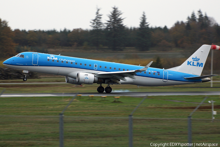 KLM Cityhopper Embraer ERJ-190LR (ERJ-190-100LR) (PH-EZB) | Photo 275245