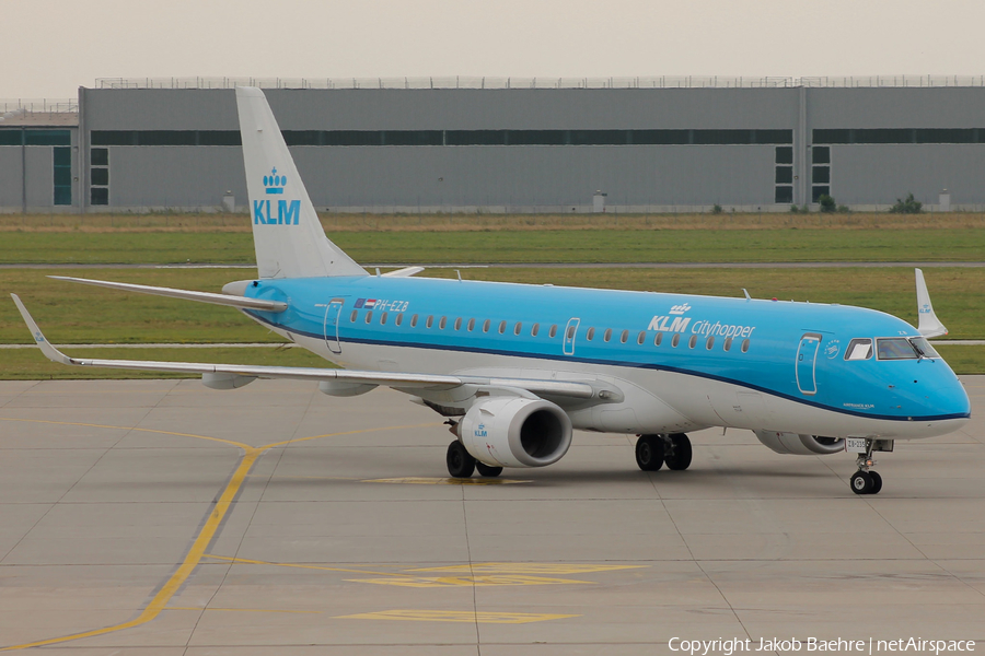 KLM Cityhopper Embraer ERJ-190LR (ERJ-190-100LR) (PH-EZB) | Photo 138166