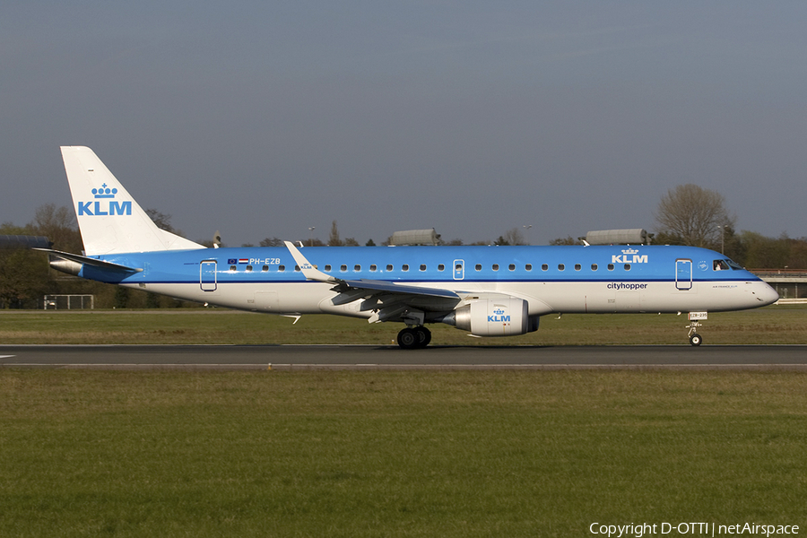 KLM Cityhopper Embraer ERJ-190LR (ERJ-190-100LR) (PH-EZB) | Photo 273024