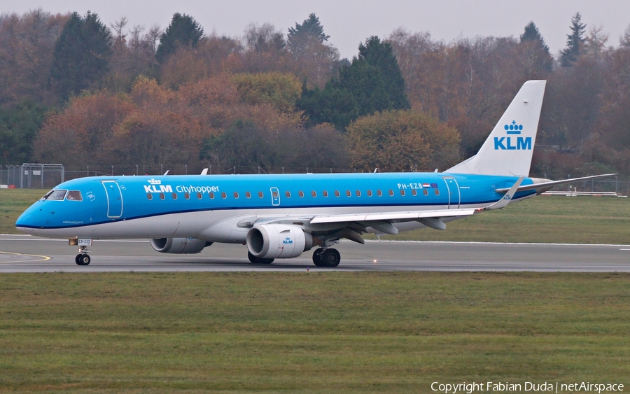 KLM Cityhopper Embraer ERJ-190LR (ERJ-190-100LR) (PH-EZB) | Photo 281584