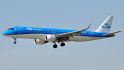 KLM Cityhopper Embraer ERJ-190LR (ERJ-190-100LR) (PH-EZB) at  Krakow - Pope John Paul II International, Poland