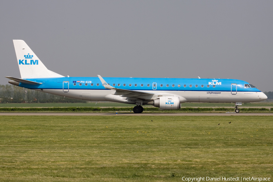 KLM Cityhopper Embraer ERJ-190LR (ERJ-190-100LR) (PH-EZB) | Photo 544552