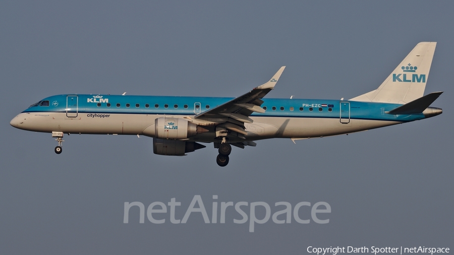 KLM Cityhopper Embraer ERJ-190STD (ERJ-190-100STD) (PH-EZC) | Photo 228376