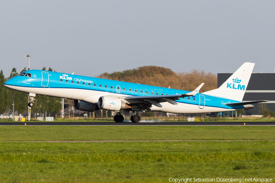 KLM Cityhopper Embraer ERJ-190STD (ERJ-190-100STD) (PH-EZC) | Photo 320052